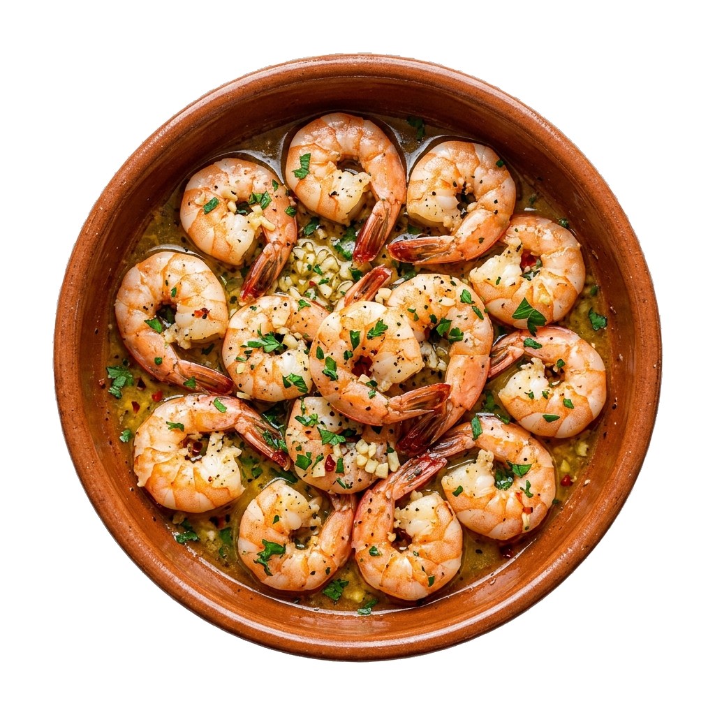 Gamberoni all’Aglio